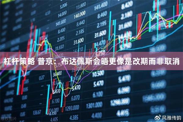杠杆策略 普京:布达佩斯会晤更像是改期而非取消